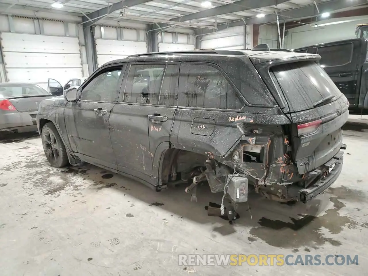 2 Photograph of a damaged car 1C4RJHBG0PC514243 JEEP GRAND CHER 2023