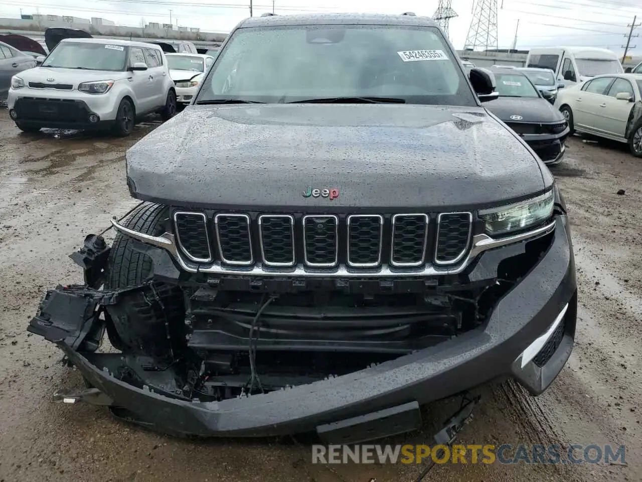 5 Photograph of a damaged car 1C4RJHBG2PC542707 JEEP GRAND CHER 2023