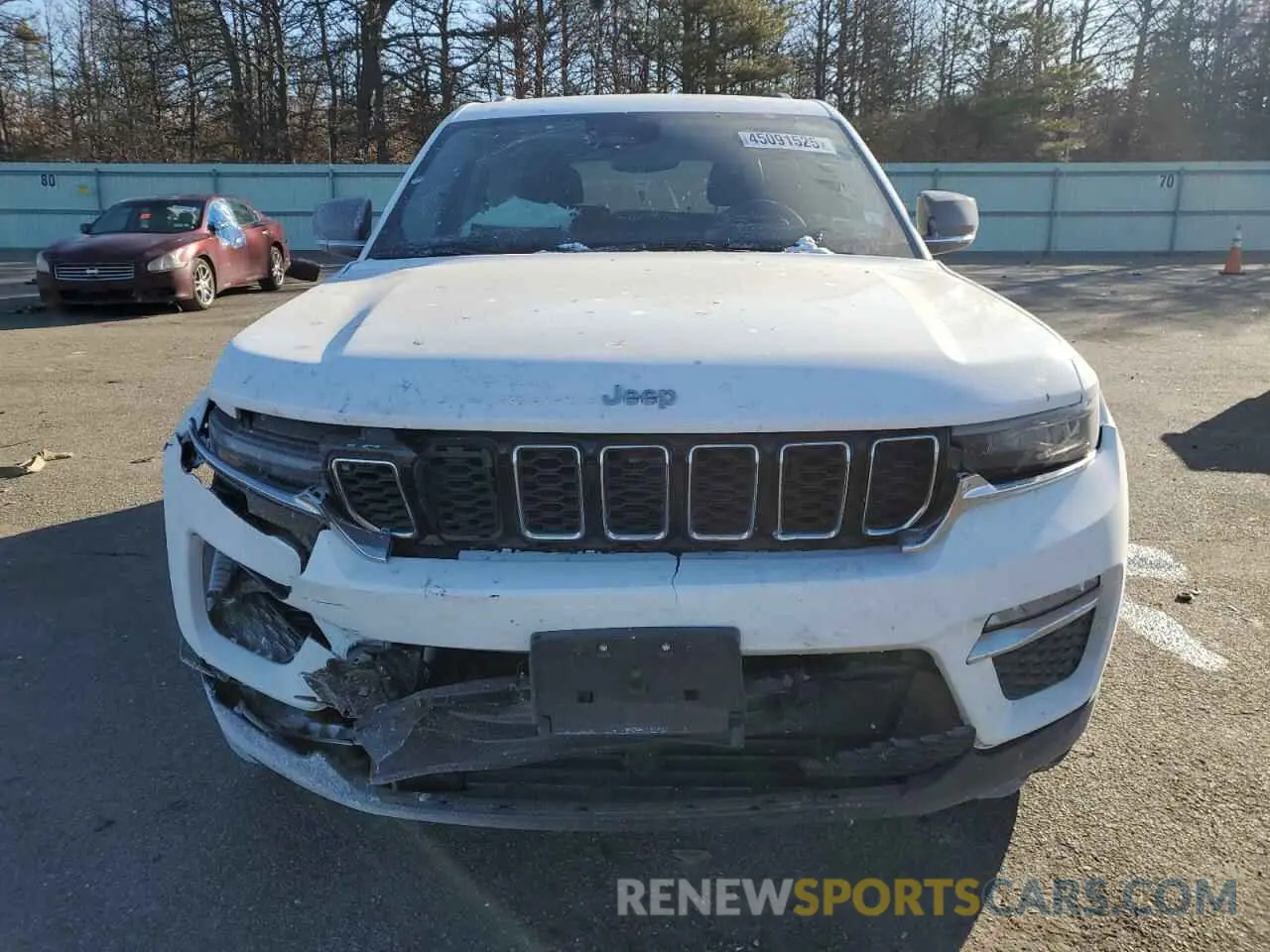 5 Photograph of a damaged car 1C4RJHBG6PC501206 JEEP GRAND CHER 2023