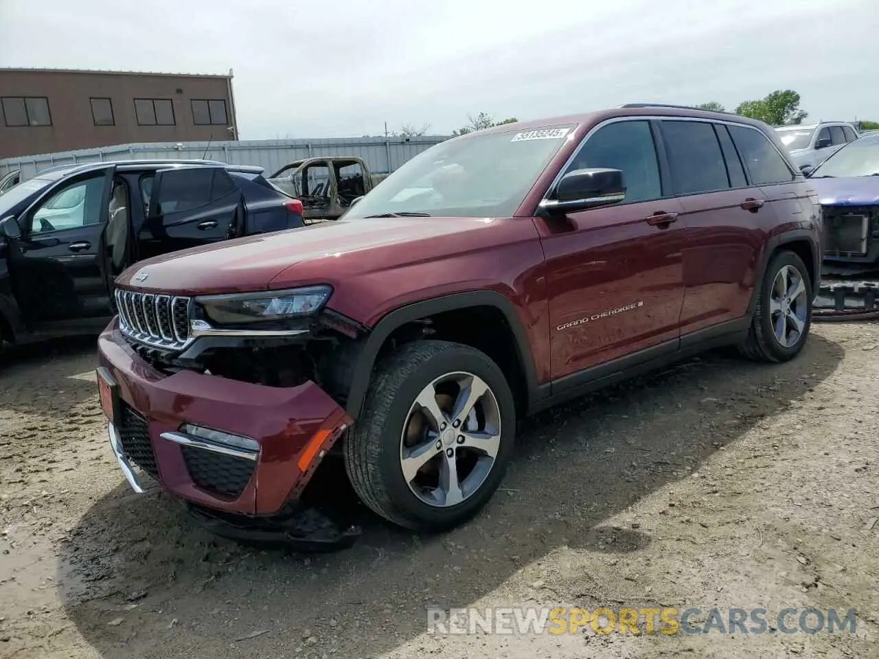 1 Photograph of a damaged car 1C4RJHBG7PC536319 JEEP GRAND CHER 2023