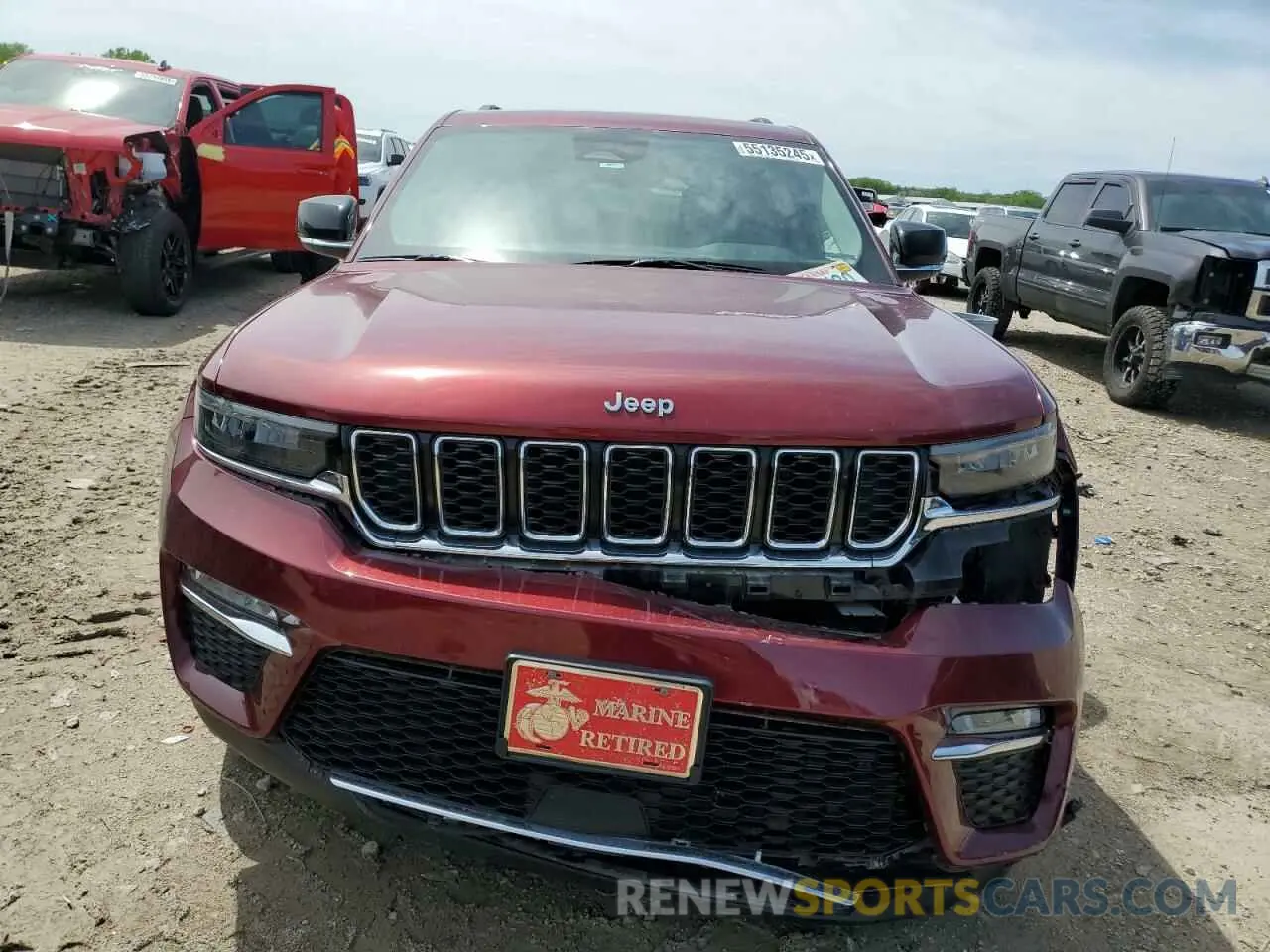 5 Photograph of a damaged car 1C4RJHBG7PC536319 JEEP GRAND CHER 2023