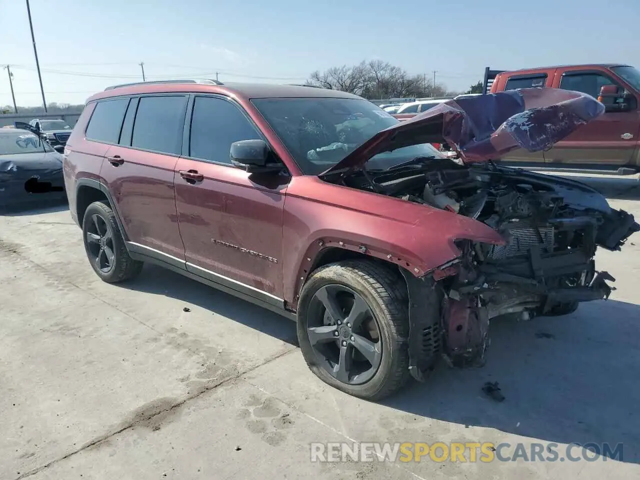 4 Photograph of a damaged car 1C4RJJAGXP8879881 JEEP GRAND CHER 2023