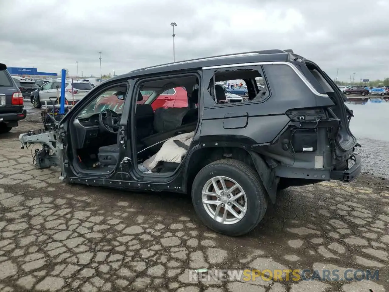 2 Photograph of a damaged car 1C4RJKAG0P8780136 JEEP GRAND CHER 2023