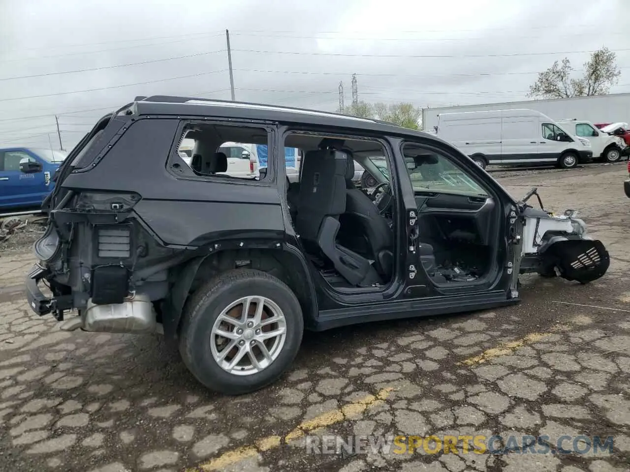 3 Photograph of a damaged car 1C4RJKAG0P8780136 JEEP GRAND CHER 2023