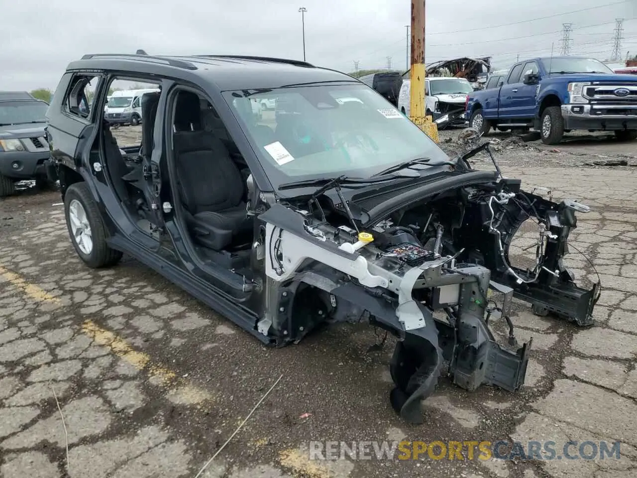 4 Photograph of a damaged car 1C4RJKAG0P8780136 JEEP GRAND CHER 2023