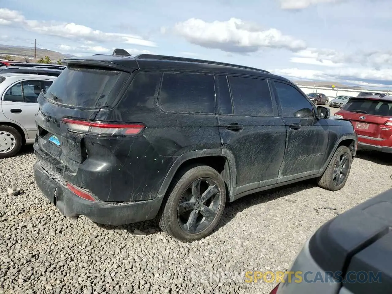 3 Photograph of a damaged car 1C4RJKAG5P8806097 JEEP GRAND CHER 2023