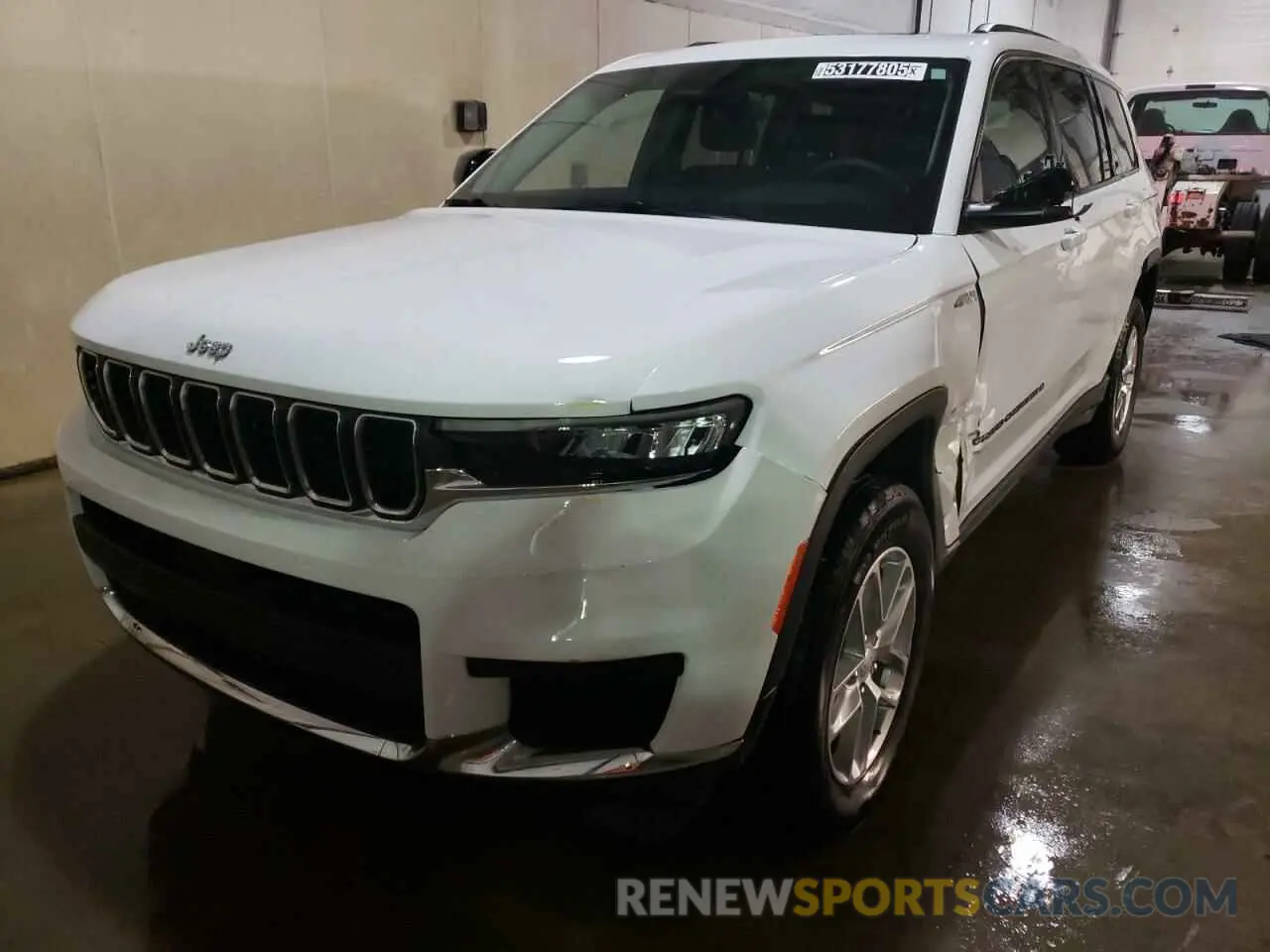 1 Photograph of a damaged car 1C4RJKAGXP8782475 JEEP GRAND CHER 2023