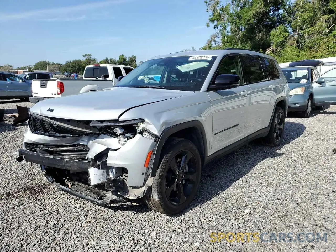 1 Photograph of a damaged car 1C4RJKBG4P8701839 JEEP GRAND CHER 2023