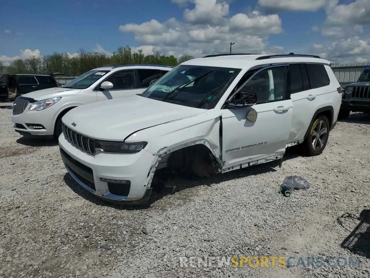 1 Photograph of a damaged car 1C4RJKBG4P8768666 JEEP GRAND CHER 2023