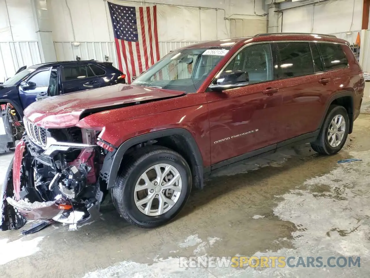 1 Photograph of a damaged car 1C4RJKBG7P8865294 JEEP GRAND CHER 2023