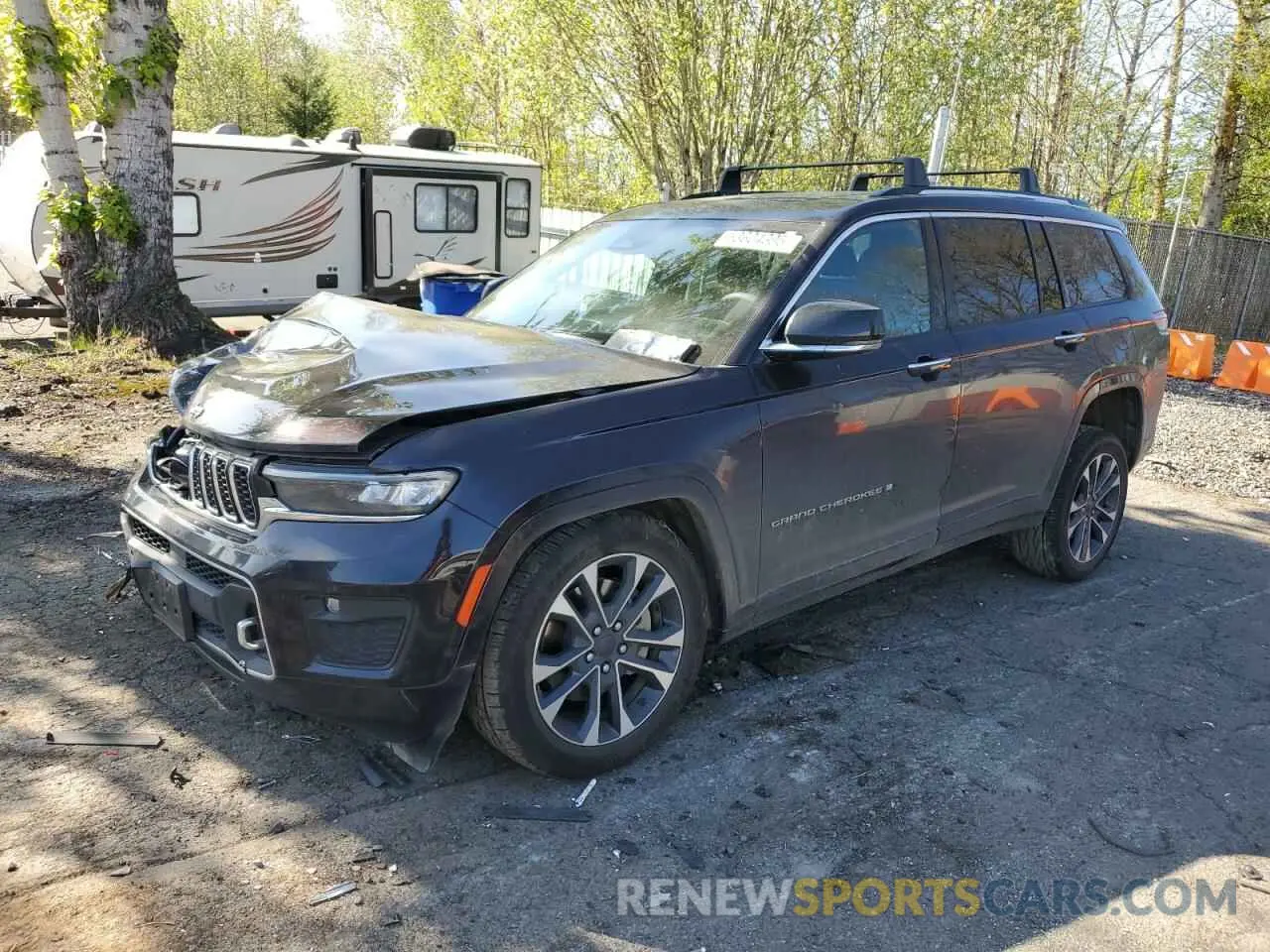 1 Photograph of a damaged car 1C4RJKDG4P8737009 JEEP GRAND CHER 2023