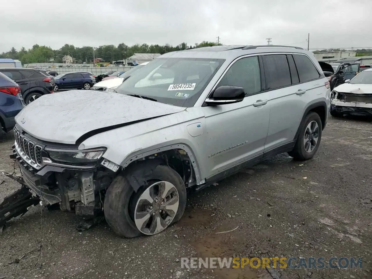 1 Photograph of a damaged car 1C4RJYB67PC649761 JEEP GRAND CHER 2023