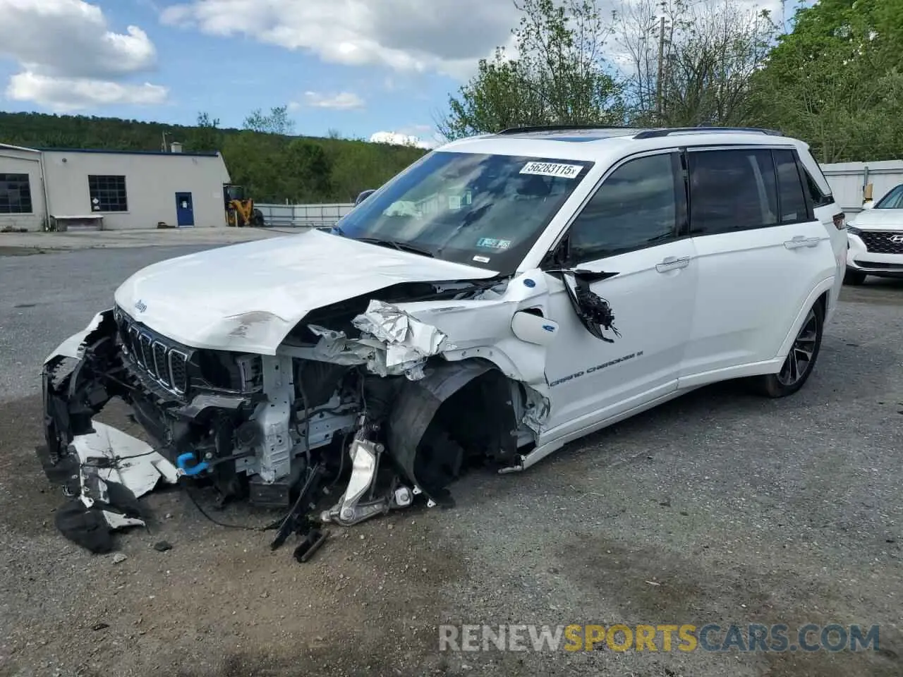1 Photograph of a damaged car 1C4RJYD69P8788922 JEEP GRAND CHER 2023