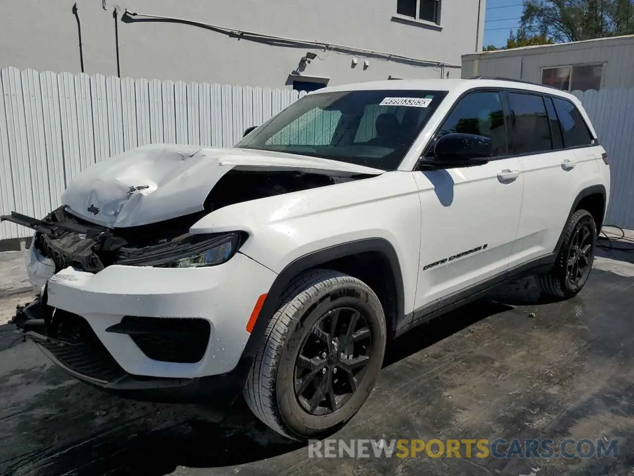 1 Photograph of a damaged car 1C4RJGAG4R8546470 JEEP GRAND CHER 2024
