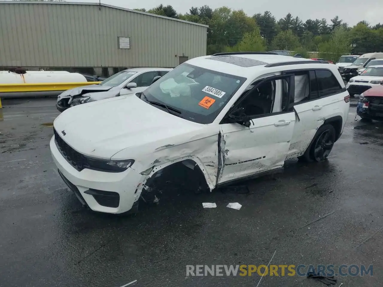 1 Photograph of a damaged car 1C4RJHAG3RC129005 JEEP GRAND CHER 2024