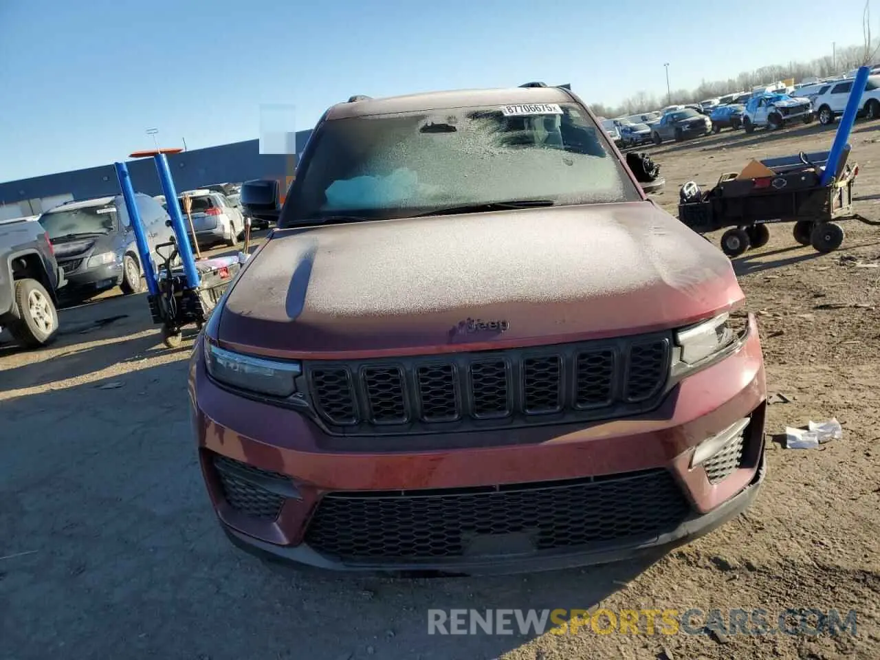5 Photograph of a damaged car 1C4RJHAG3RC166409 JEEP GRAND CHER 2024