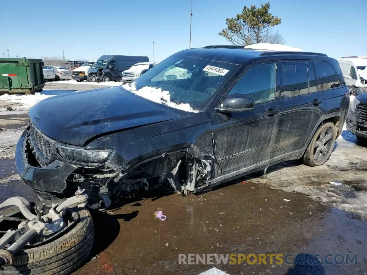1 Photograph of a damaged car 1C4RJHAG4RC218341 JEEP GRAND CHER 2024