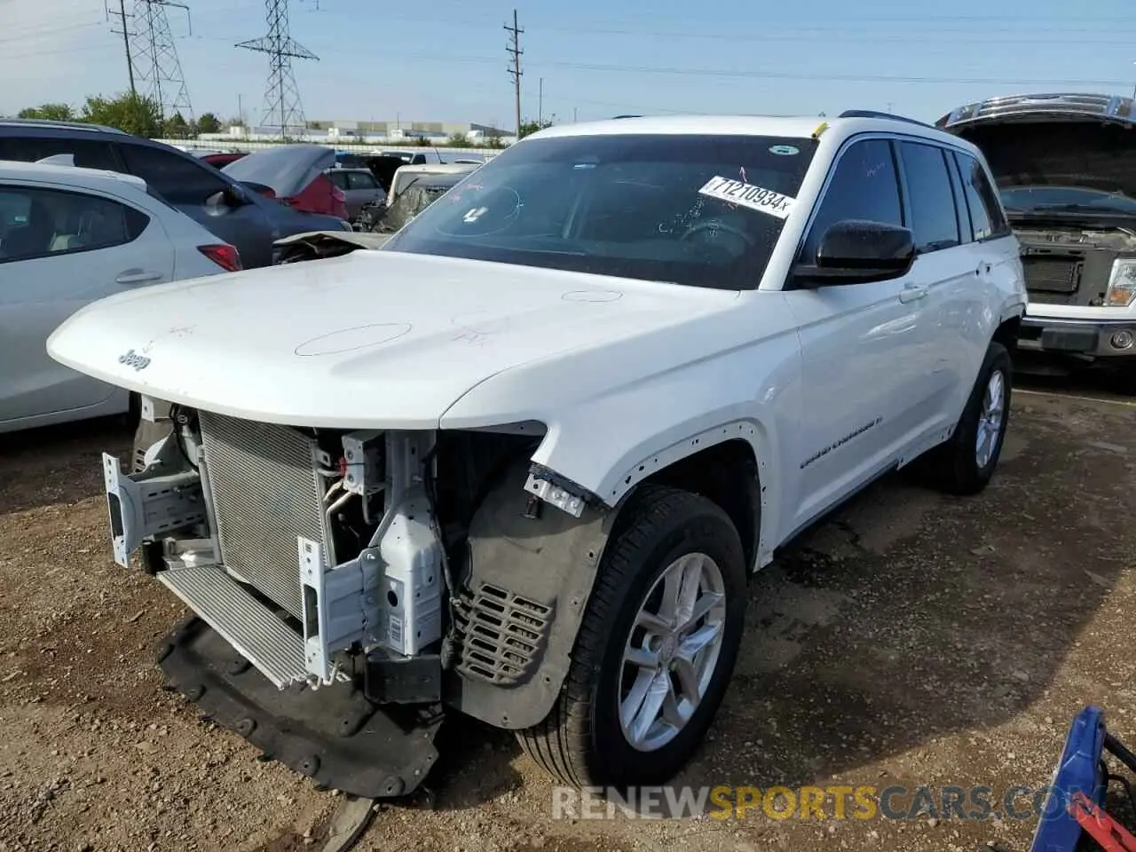 1 Photograph of a damaged car 1C4RJHAG6RC706514 JEEP GRAND CHER 2024