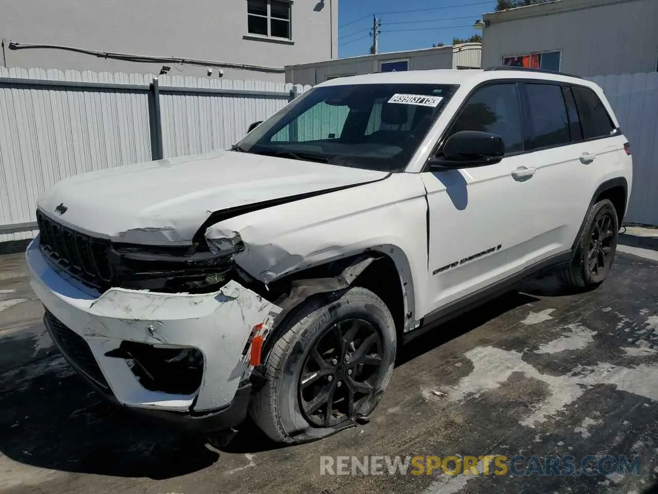 1 Photograph of a damaged car 1C4RJHAG9RC124584 JEEP GRAND CHER 2024