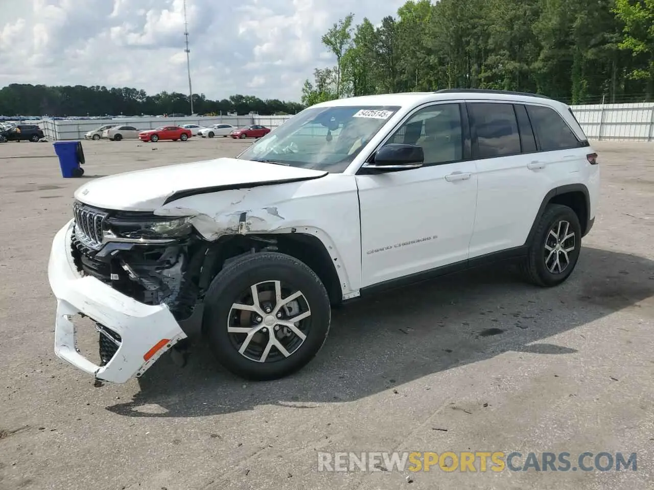1 Photograph of a damaged car 1C4RJHBG7RC180487 JEEP GRAND CHER 2024