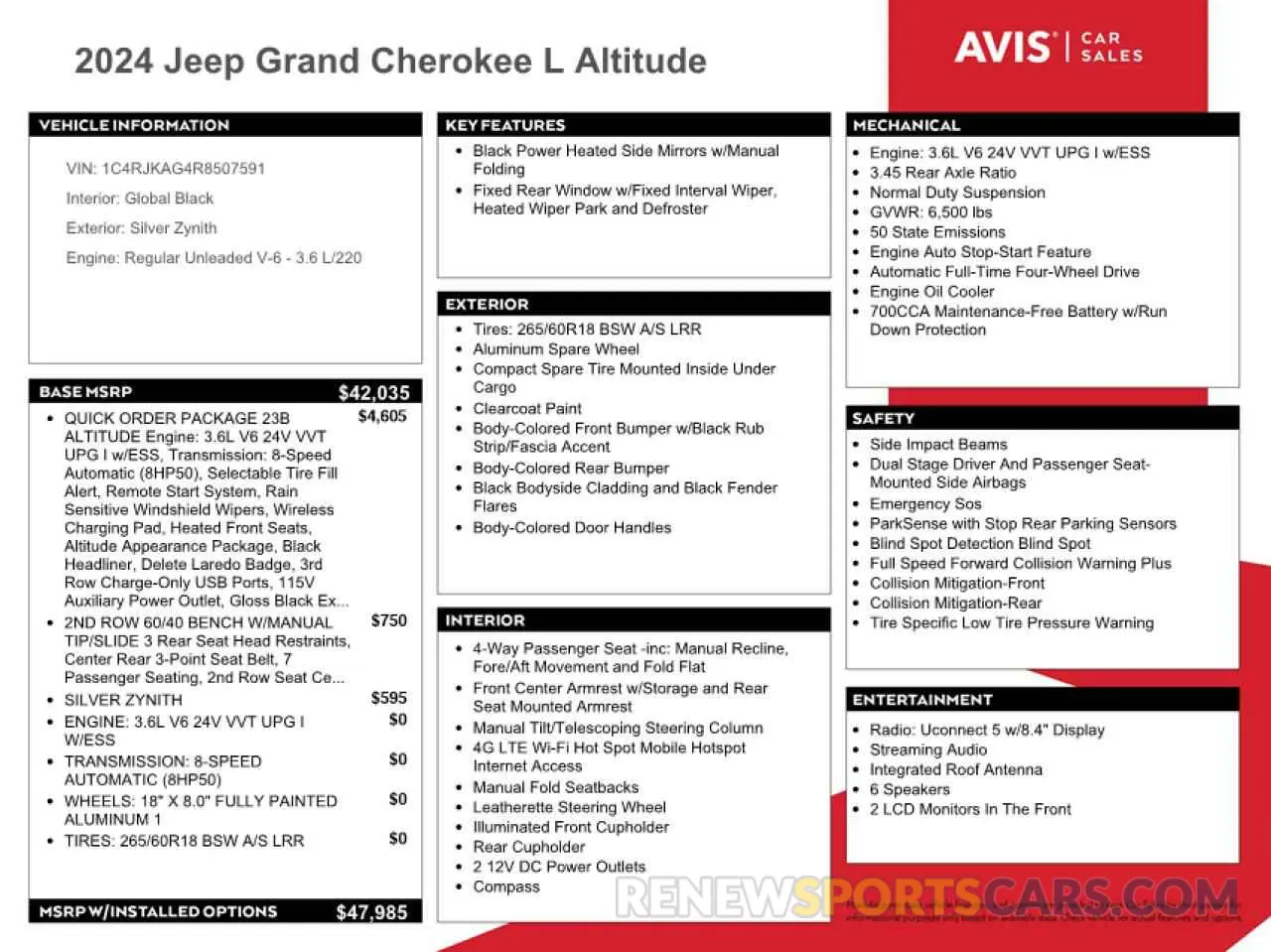 13 Photograph of a damaged car 1C4RJKAG4R8507591 JEEP GRAND CHER 2024