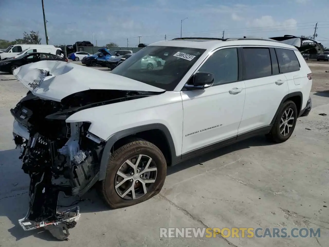1 Photograph of a damaged car 1C4RJKBG3R8602397 JEEP GRAND CHER 2024