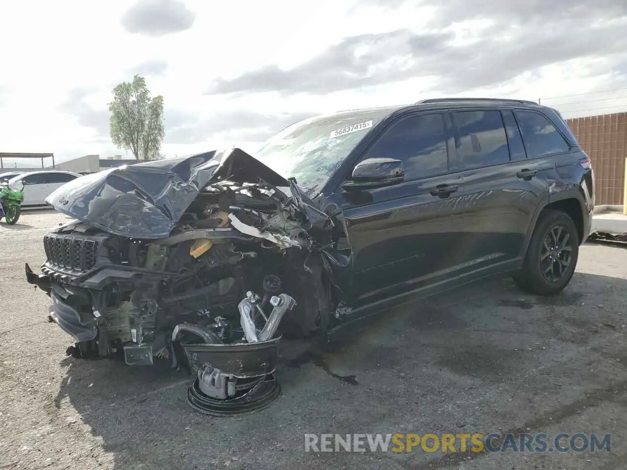 1 Photograph of a damaged car 1C4RJHAG0SC275562 JEEP GRAND CHER 2025