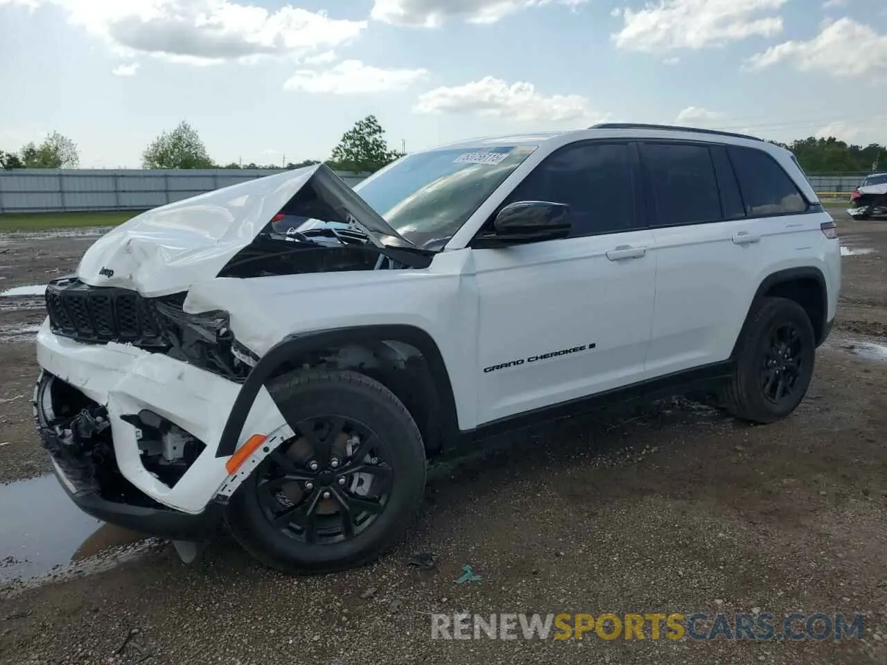 1 Photograph of a damaged car 1C4RJHAG1SC284822 JEEP GRAND CHER 2025