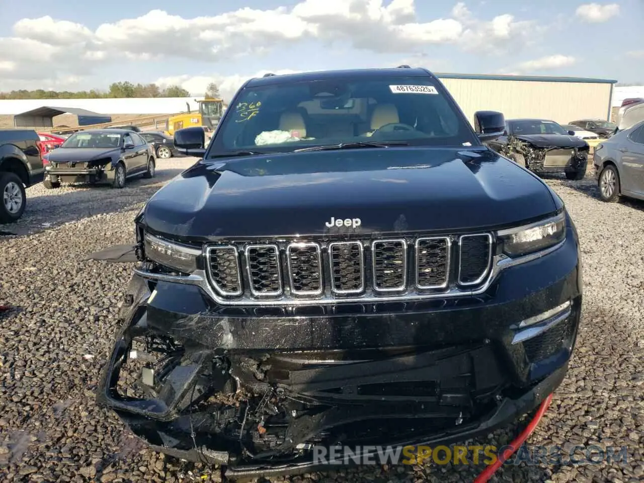 5 Photograph of a damaged car 1C4RJHBG2S8630832 JEEP GRAND CHER 2025