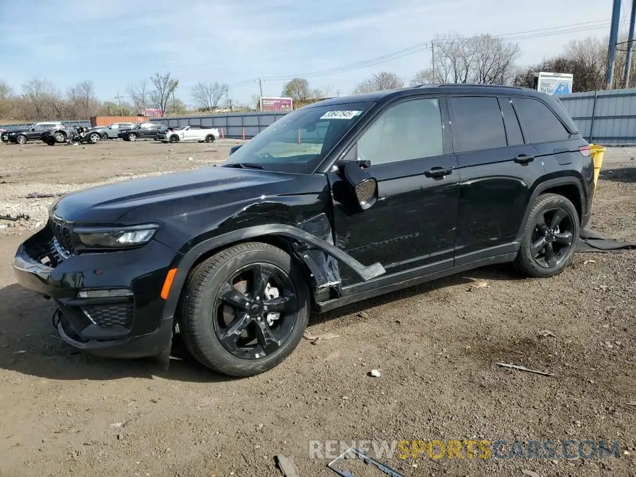 1 Photograph of a damaged car 1C4RJHBG6SC291683 JEEP GRAND CHER 2025