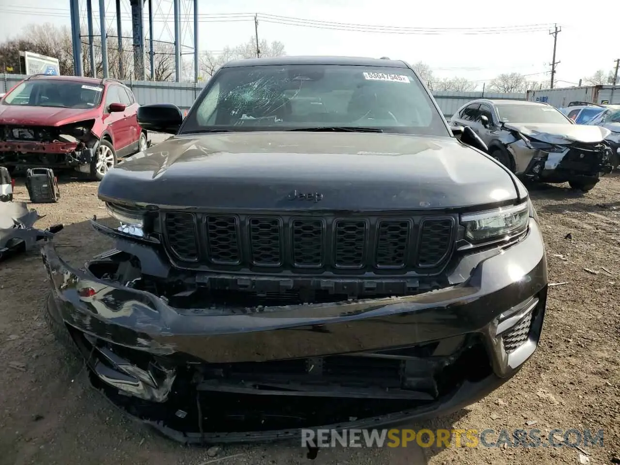 5 Photograph of a damaged car 1C4RJHBG6SC291683 JEEP GRAND CHER 2025