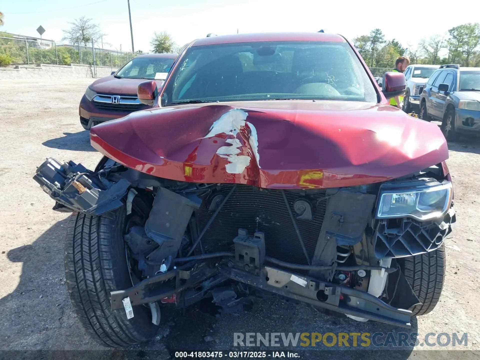 12 Photograph of a damaged car 1C4RJEAG3KC650035 JEEP GRAND CHEROKEE 2019