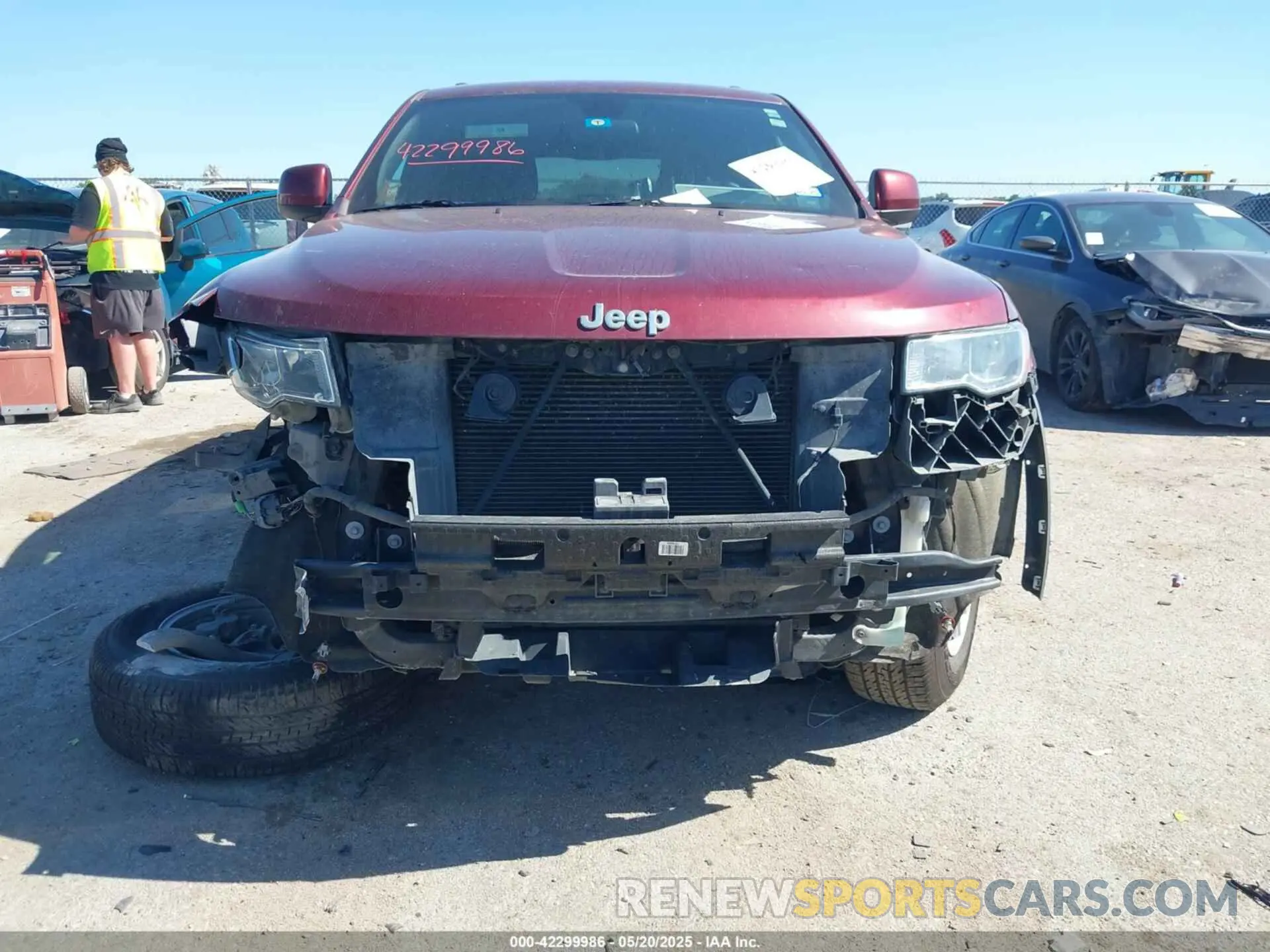 13 Photograph of a damaged car 1C4RJEAG3KC851756 JEEP GRAND CHEROKEE 2019