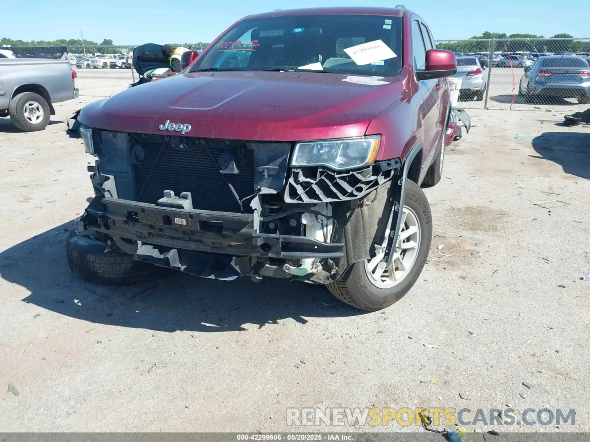 6 Photograph of a damaged car 1C4RJEAG3KC851756 JEEP GRAND CHEROKEE 2019