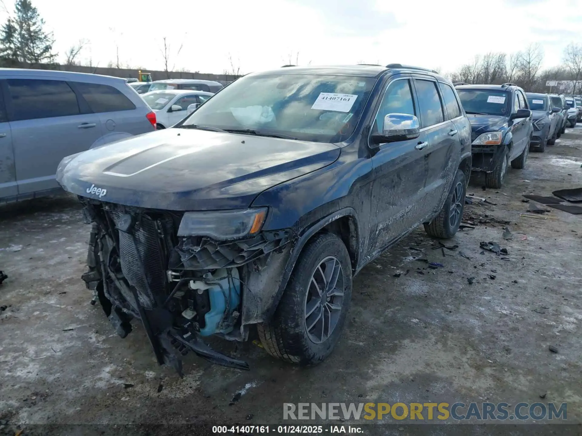 2 Photograph of a damaged car 1C4RJEBG4KC630245 JEEP GRAND CHEROKEE 2019