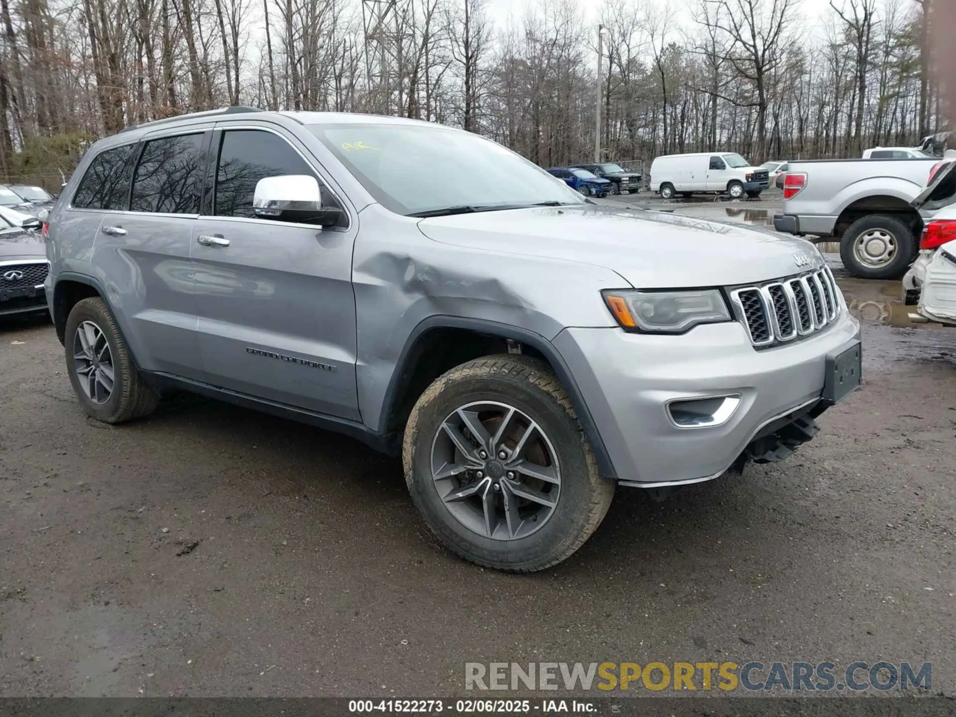 1 Photograph of a damaged car 1C4RJEBG7KC767888 JEEP GRAND CHEROKEE 2019