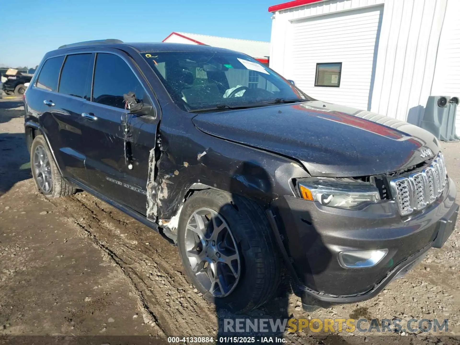 1 Photograph of a damaged car 1C4RJECG1KC707815 JEEP GRAND CHEROKEE 2019