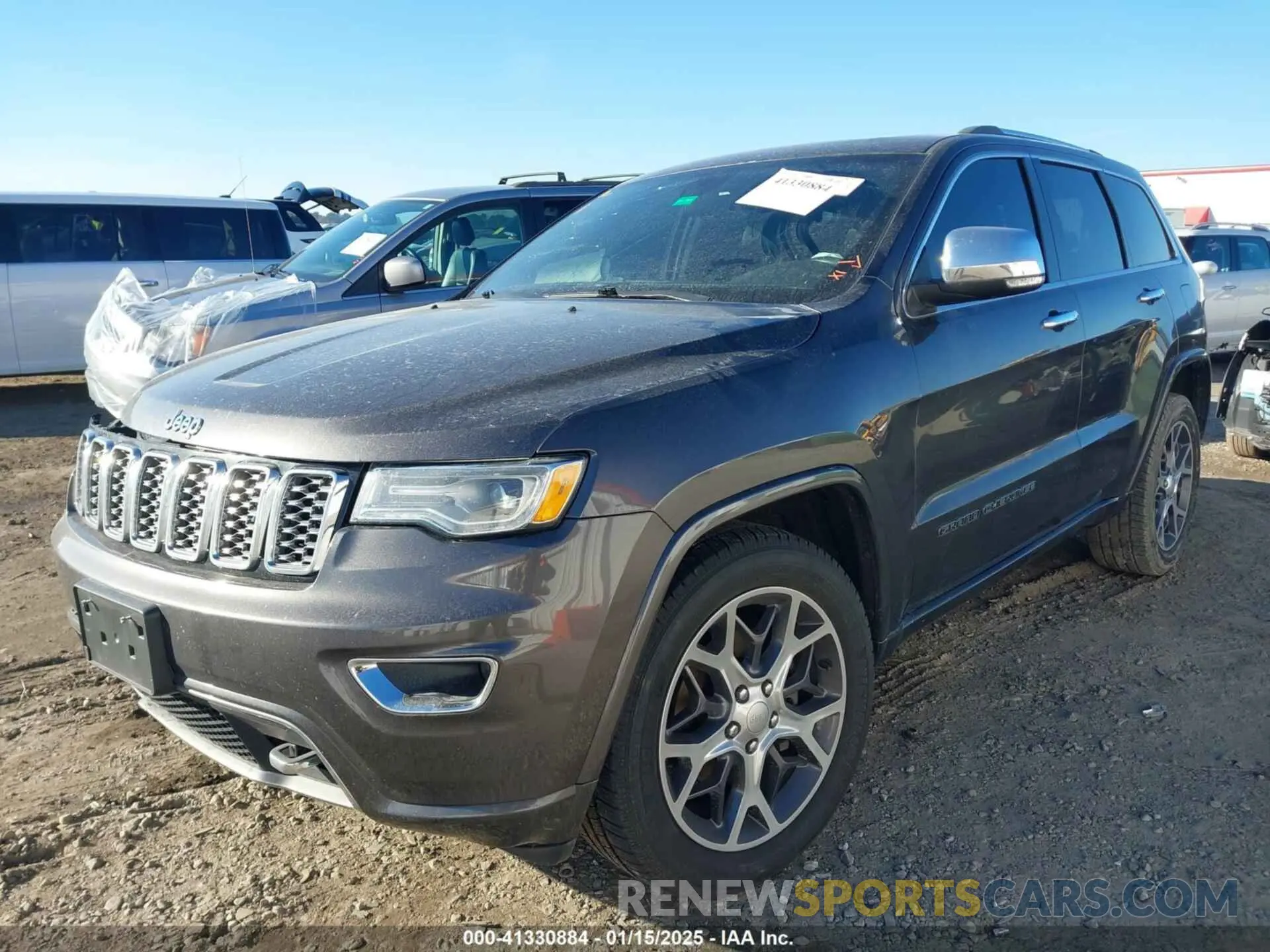 2 Photograph of a damaged car 1C4RJECG1KC707815 JEEP GRAND CHEROKEE 2019
