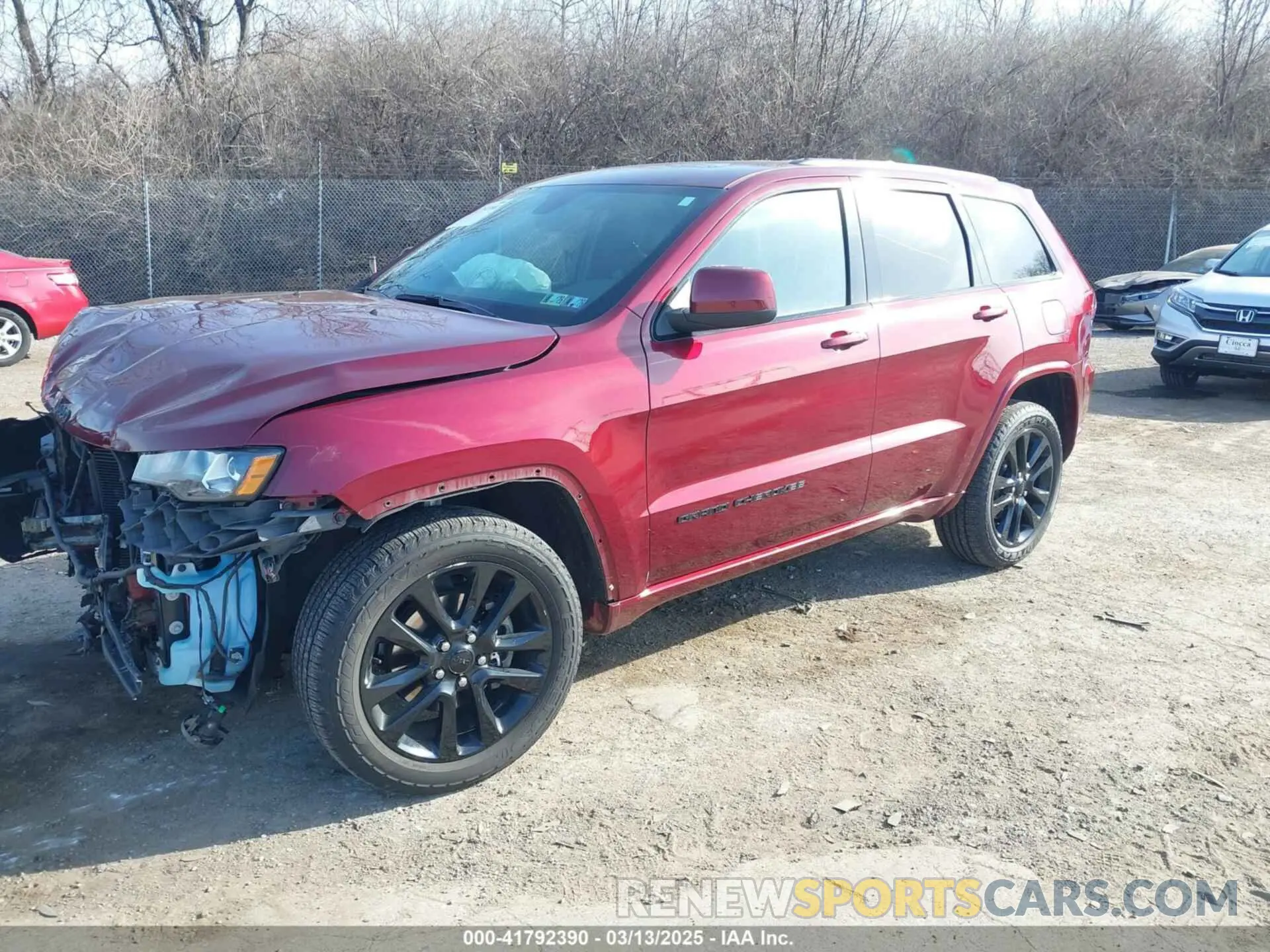 2 Photograph of a damaged car 1C4RJFAG2KC778336 JEEP GRAND CHEROKEE 2019