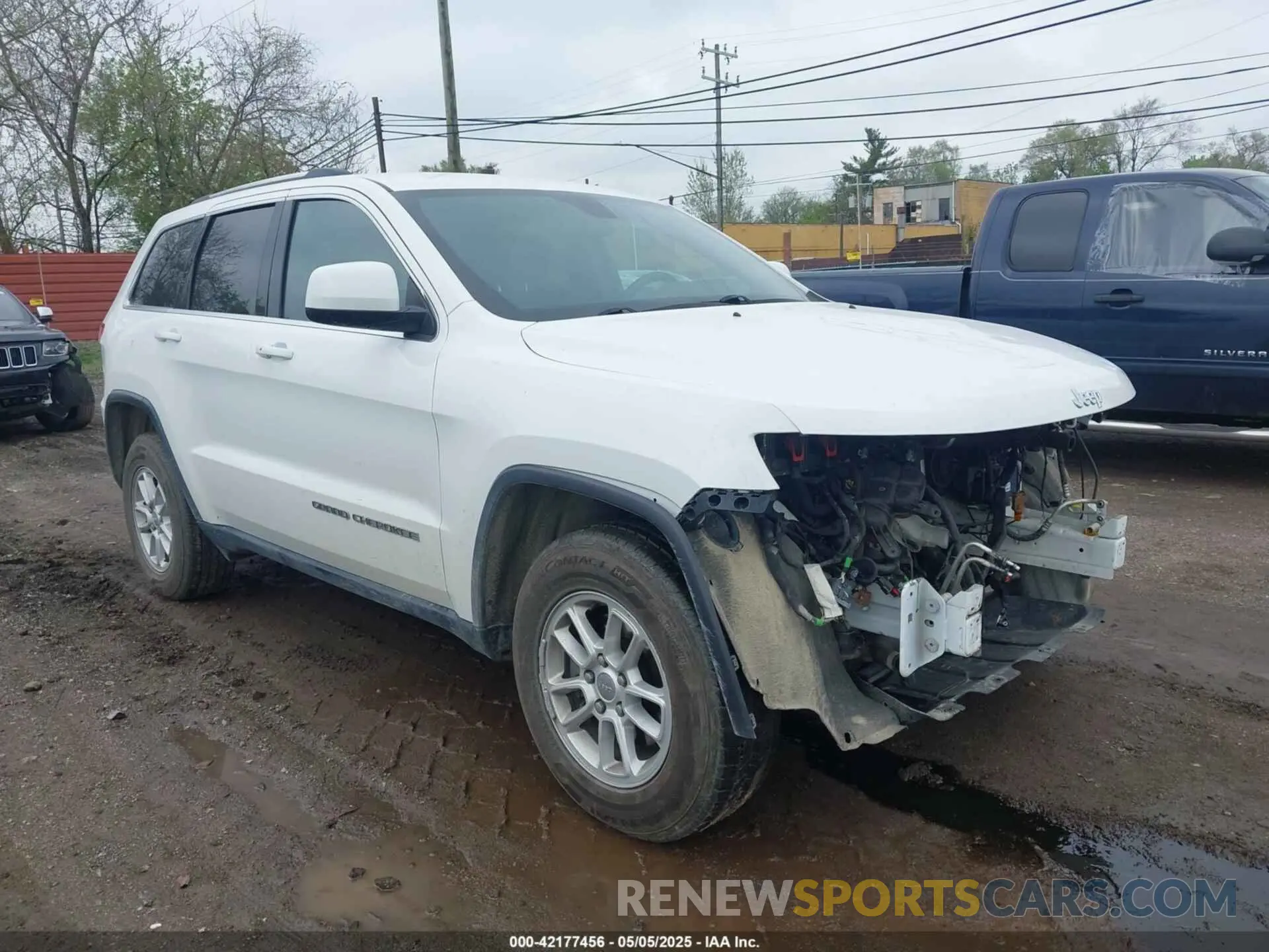 1 Photograph of a damaged car 1C4RJFAG7KC721131 JEEP GRAND CHEROKEE 2019