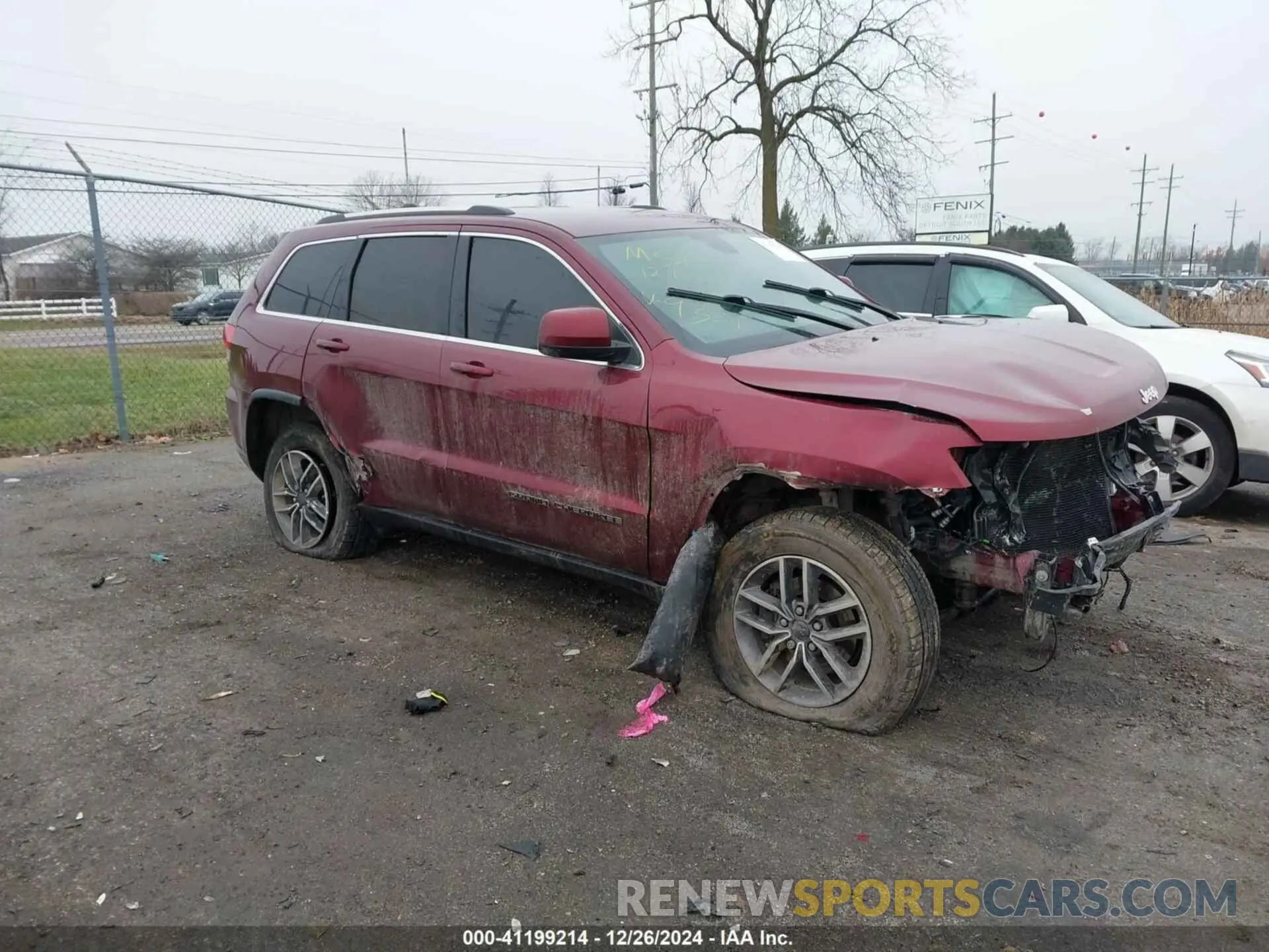 1 Photograph of a damaged car 1C4RJFAG8KC669301 JEEP GRAND CHEROKEE 2019