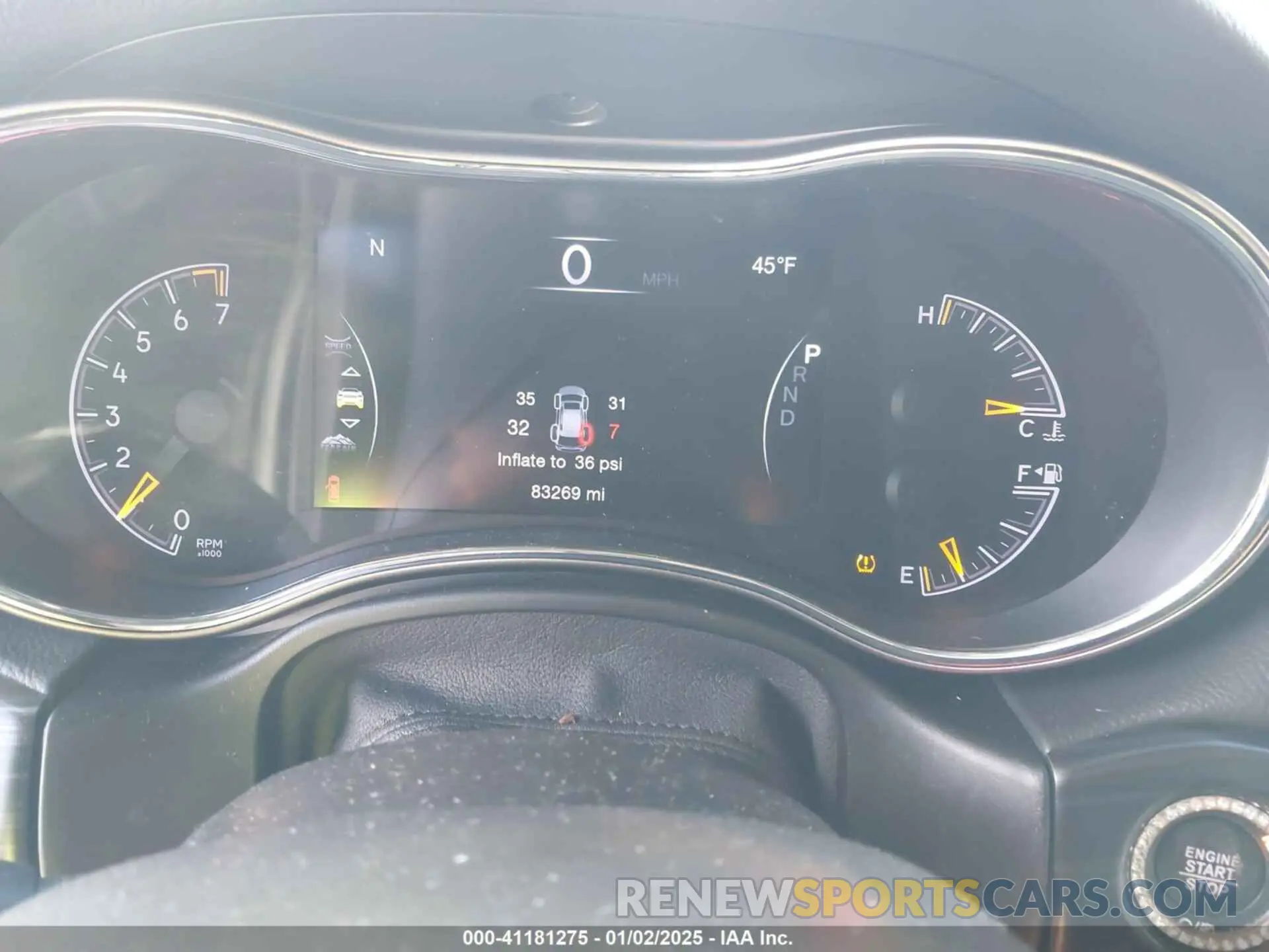 7 Photograph of a damaged car 1C4RJFAGXKC537978 JEEP GRAND CHEROKEE 2019