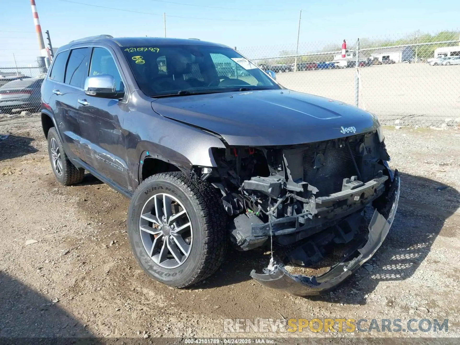 6 Photograph of a damaged car 1C4RJFBG0KC741154 JEEP GRAND CHEROKEE 2019