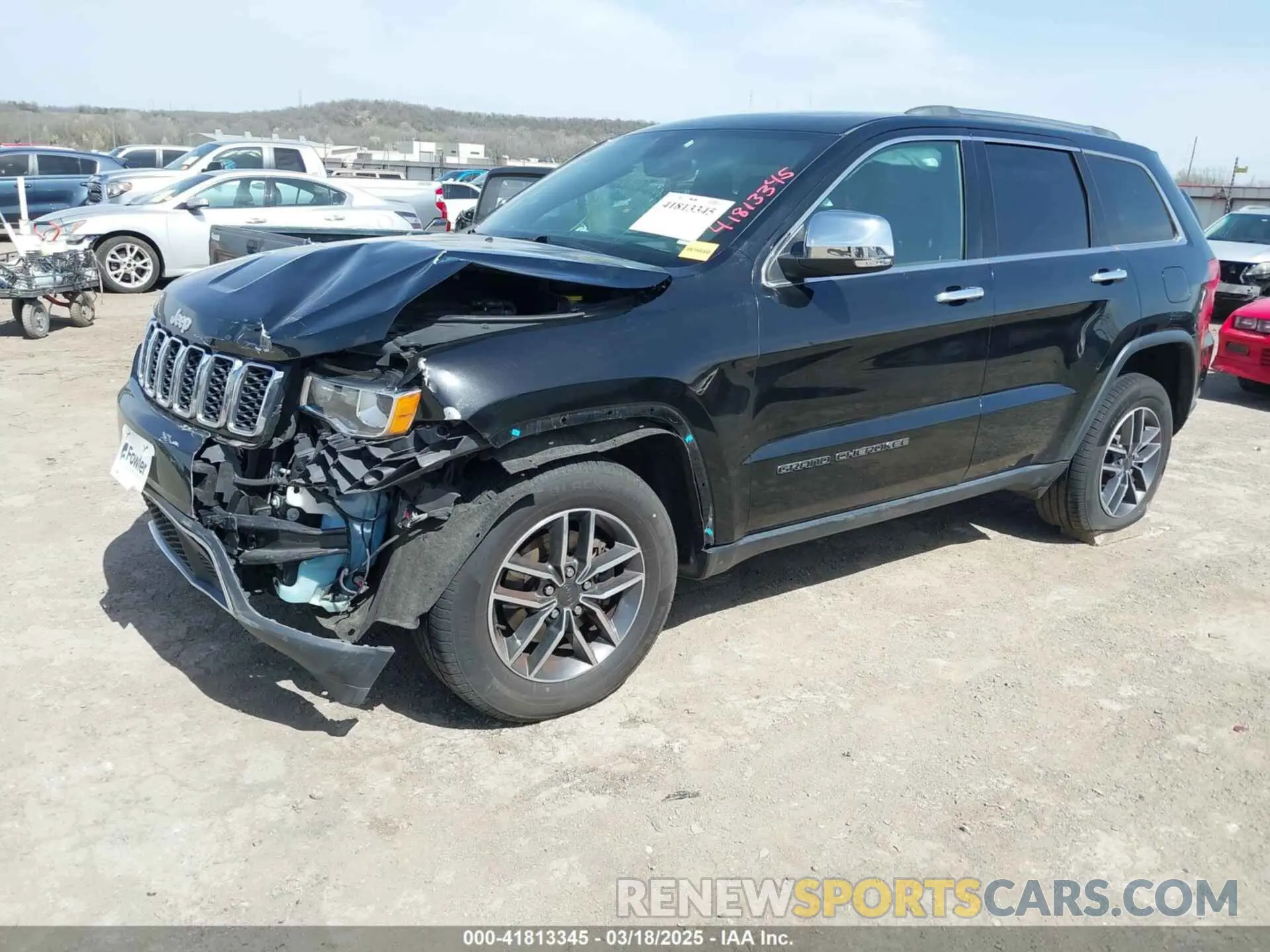 2 Photograph of a damaged car 1C4RJFBG0KC842131 JEEP GRAND CHEROKEE 2019