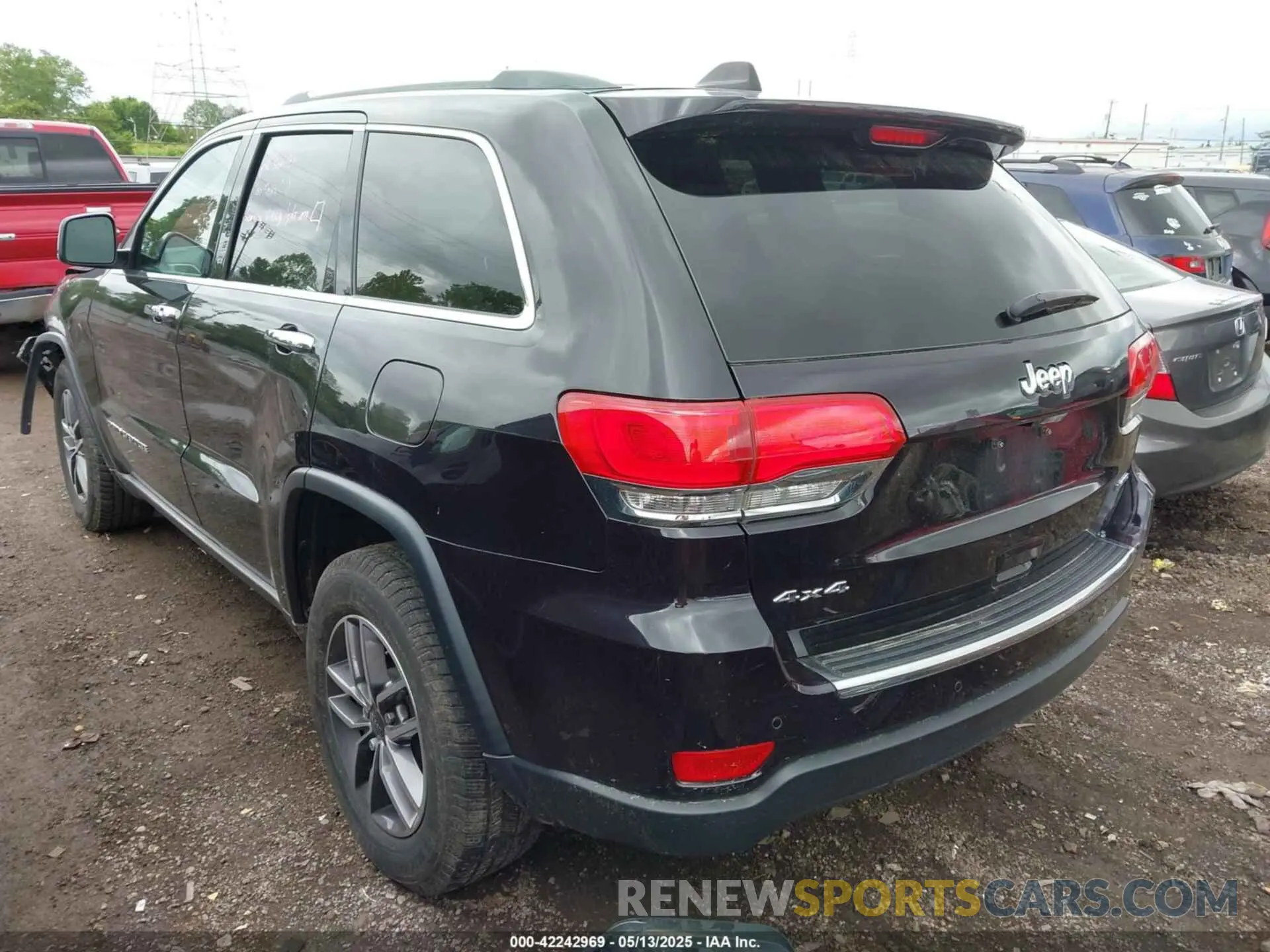3 Photograph of a damaged car 1C4RJFBG1KC772977 JEEP GRAND CHEROKEE 2019