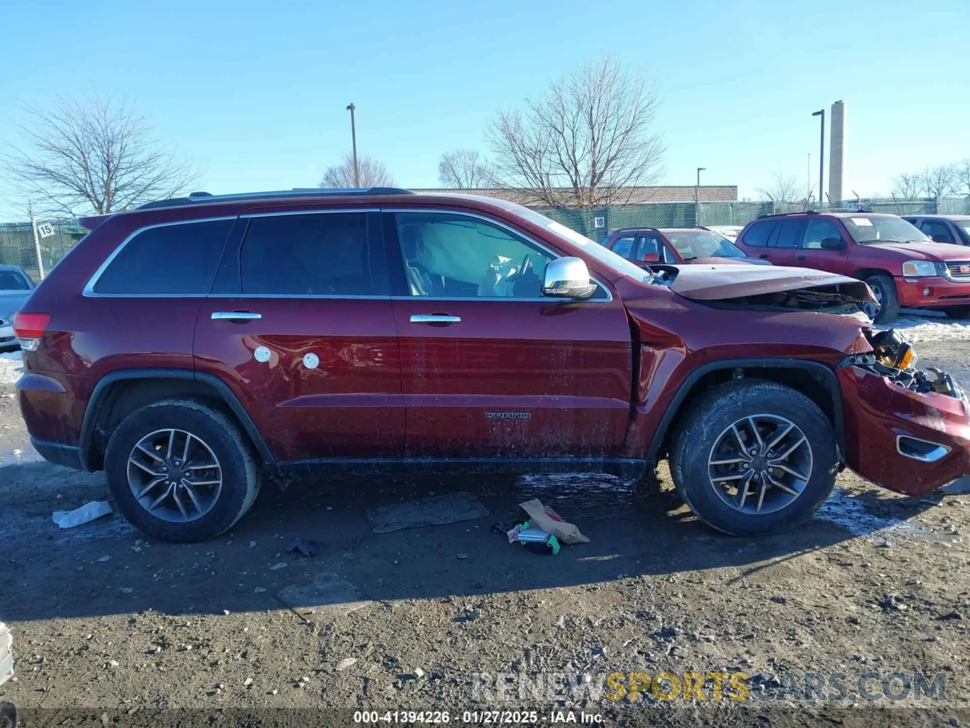 12 Photograph of a damaged car 1C4RJFBG1KC841988 JEEP GRAND CHEROKEE 2019