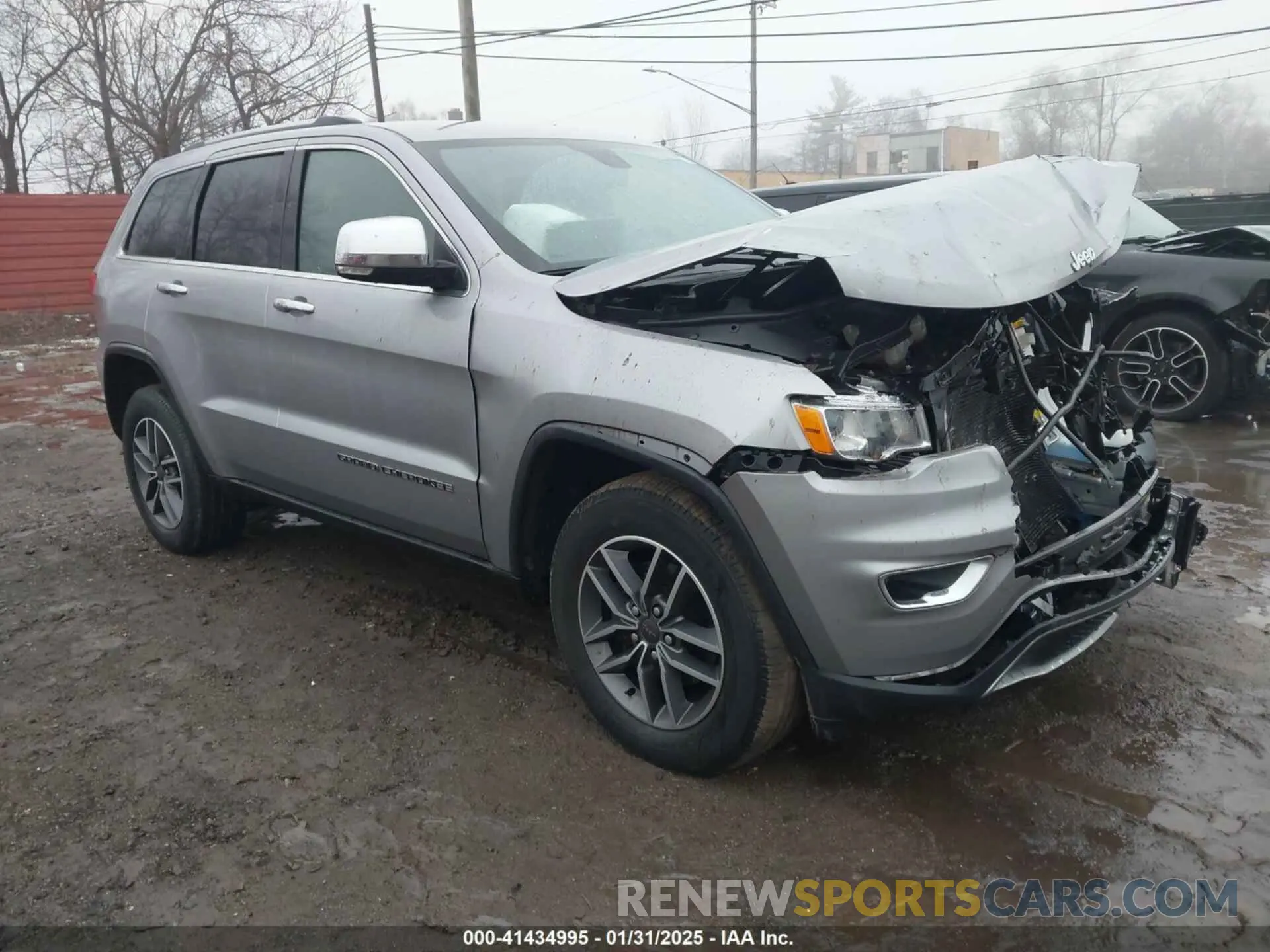 1 Photograph of a damaged car 1C4RJFBG1KC846835 JEEP GRAND CHEROKEE 2019