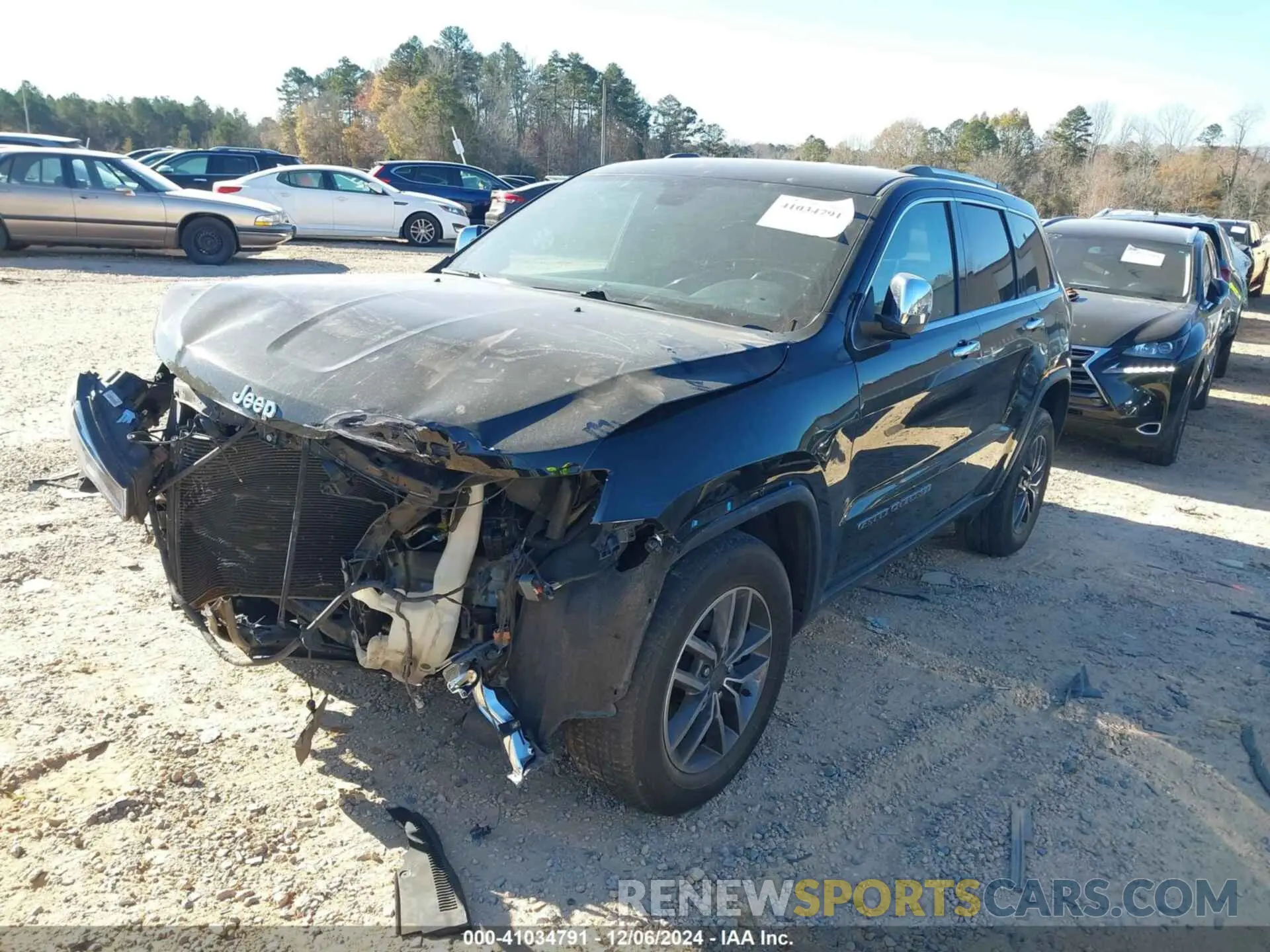 2 Photograph of a damaged car 1C4RJFBG2KC712044 JEEP GRAND CHEROKEE 2019