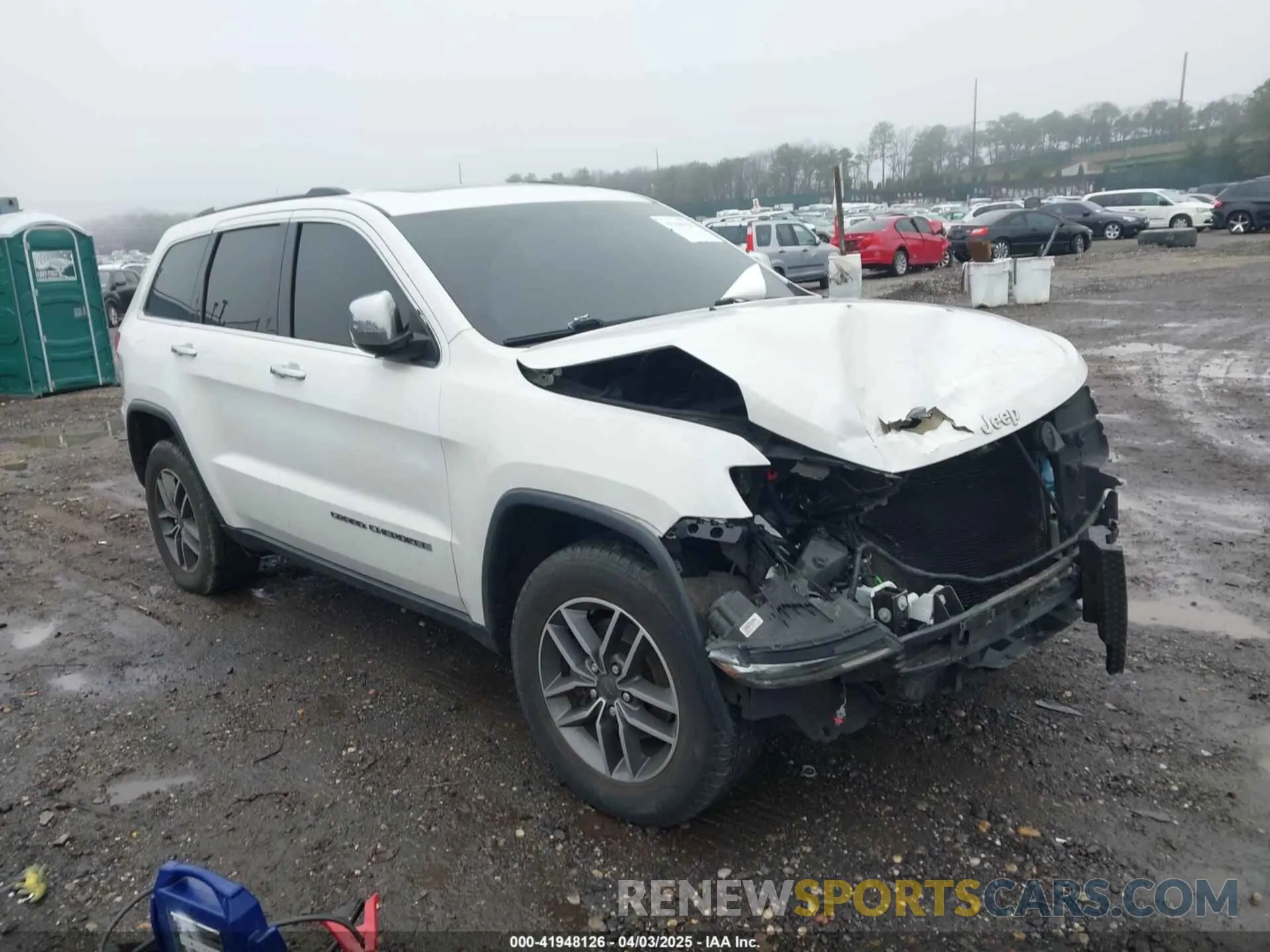 1 Photograph of a damaged car 1C4RJFBG3KC829602 JEEP GRAND CHEROKEE 2019