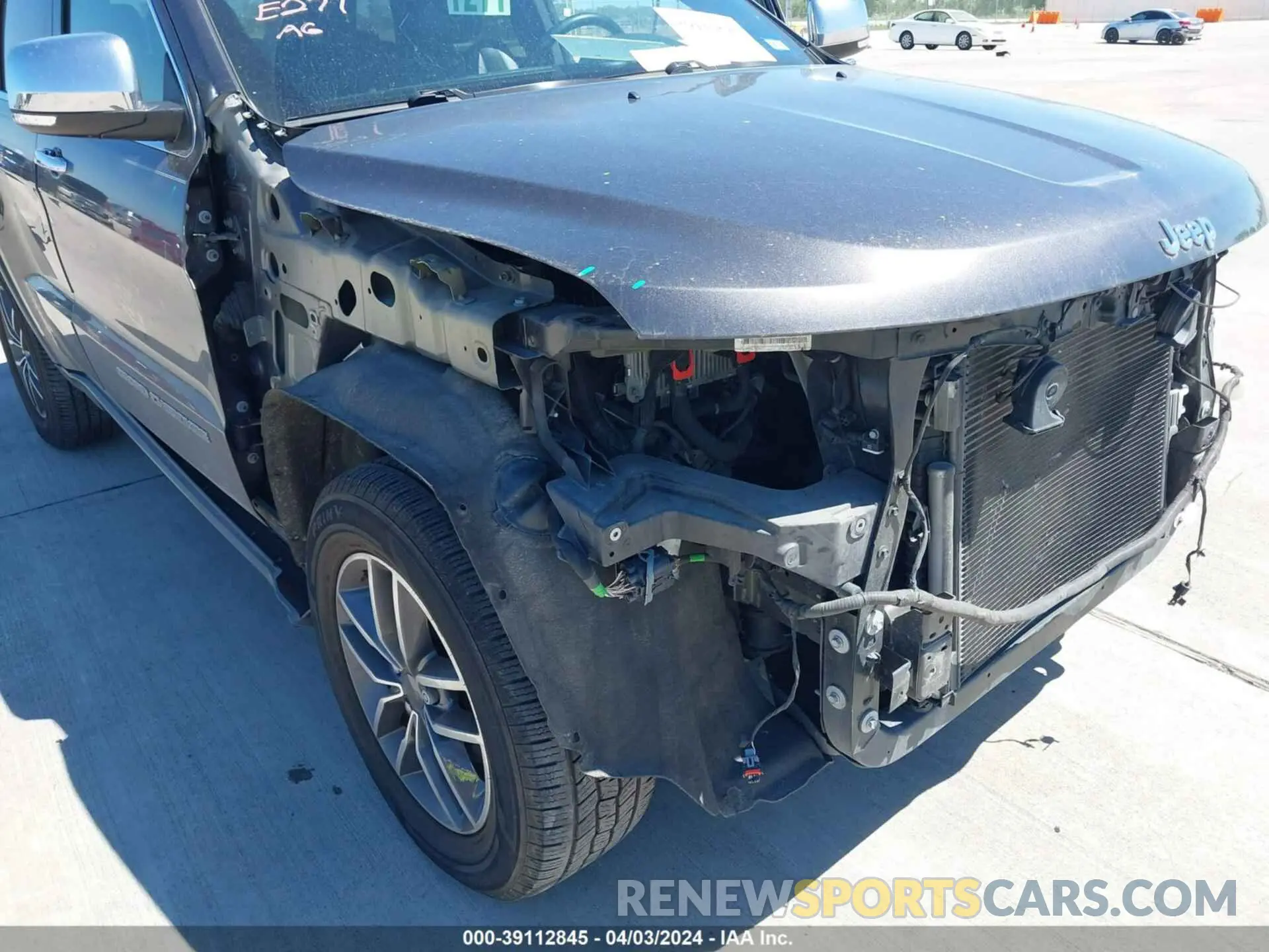 6 Photograph of a damaged car 1C4RJFBG4KC713616 JEEP GRAND CHEROKEE 2019